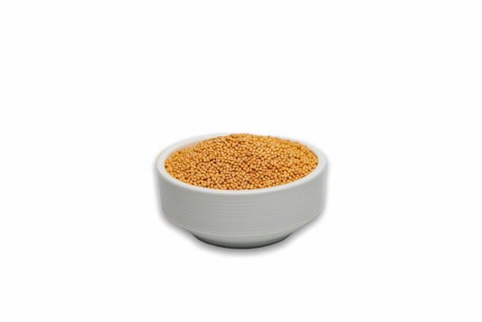 Nerezaná horčica žltá (horčičné semienko). (100 g)